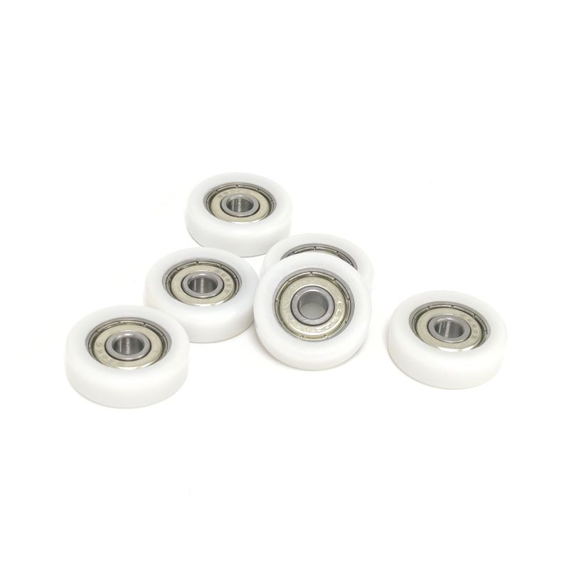BS62626-8 Cuscinetto a sfera per scanalatura profonda ricoperta di plastica bianca